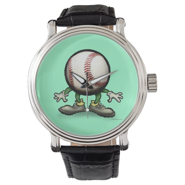 Reloj De Pulsera Béisbol (Anverso)