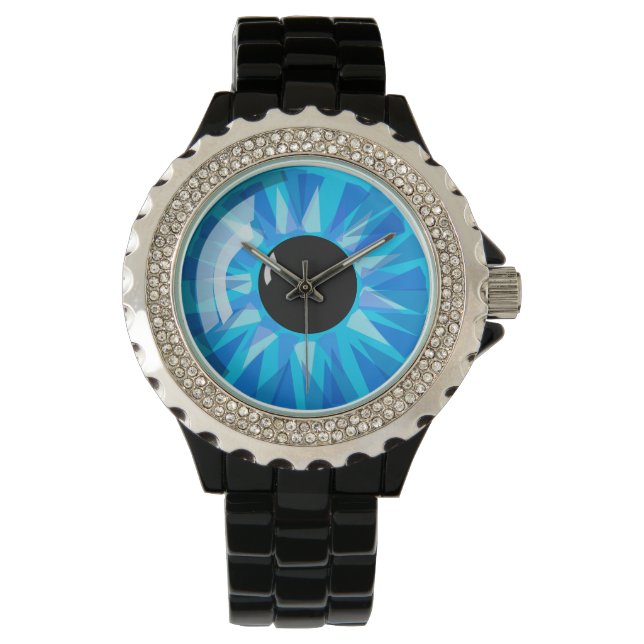 Reloj De Pulsera Béisbol azul (Anverso)