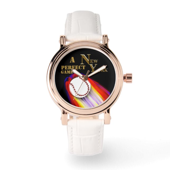 RELOJ DE PULSERA BÉISBOL DE NUEVA YORK (Anverso)