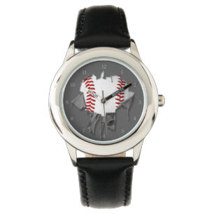 Reloj De Pulsera Béisbol desgarrado