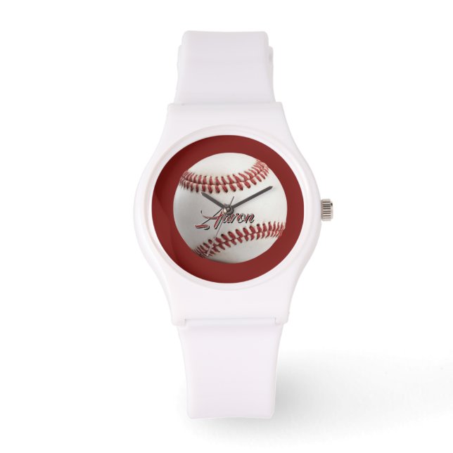 Reloj De Pulsera Béisbol Personalizado (Anverso)