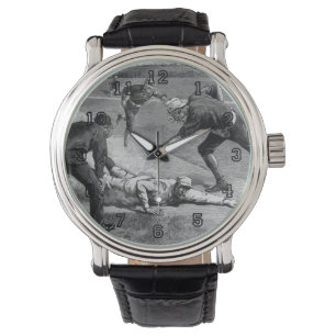 Reloj De Pulsera Béisbol vintage de Thure De Thulstrup, 1885