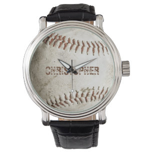 Reloj De Pulsera Béisbol vintage personalizado