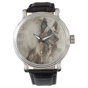 Reloj De Pulsera Belga Malinois - Mechelaar - Maligator