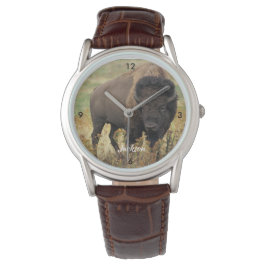 Reloj De Pulsera Bella Búfalo Americano