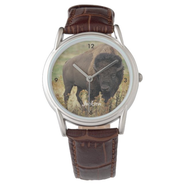 Reloj De Pulsera Bella Búfalo Americano (Anverso)