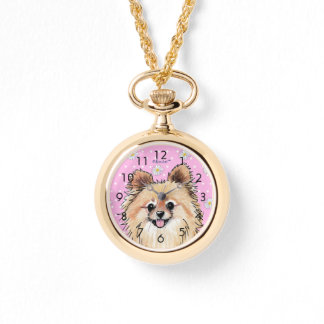 Reloj De Pulsera Bella Pom Writing Watch