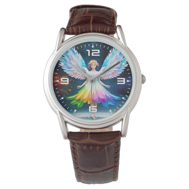 Reloj De Pulsera Bellas alas ángel Art-35444 (Anverso)