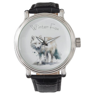 Reloj De Pulsera Belleza ártica: personalizado de Winter Fox