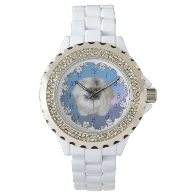Reloj De Pulsera Belleza azul (Anverso)