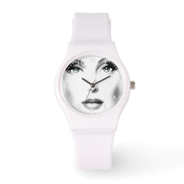 Reloj De Pulsera Belleza blanca (Anverso)