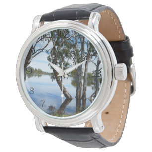 Reloj De Pulsera Belleza De Un Riverland De Gum Trees Australia,
