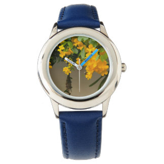 Reloj De Pulsera Belleza Flor de Oro
