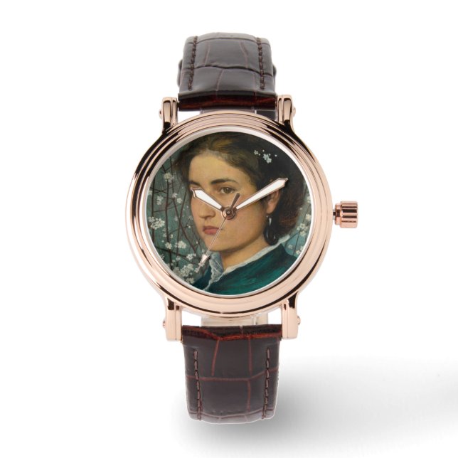 Reloj De Pulsera Belleza joven (mujer elegante) (retrato femenino) (Anverso)