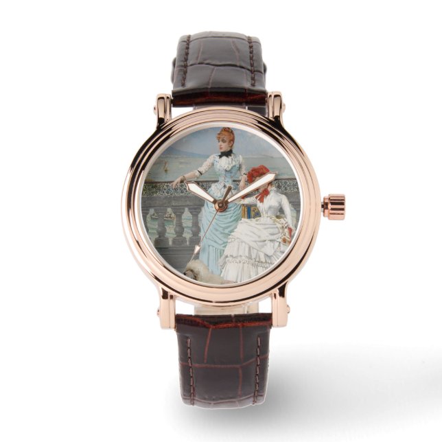 Reloj De Pulsera Bellezas napolitanas (jóvenes italianas elegantes) (Anverso)