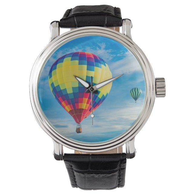 Reloj De Pulsera Bellos globos de aire caliente (Anverso)