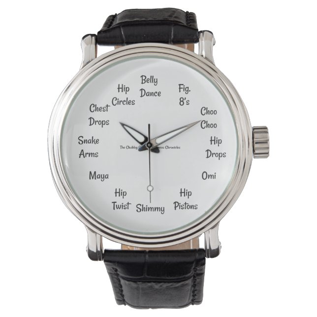 Reloj De Pulsera Belly Dance Writing Watch (Anverso)