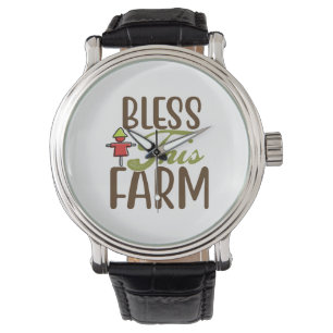 Reloj De Pulsera Bendice esta granja