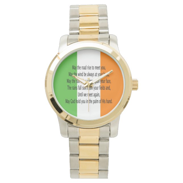 Reloj De Pulsera Bendición irlandesa (Anverso)