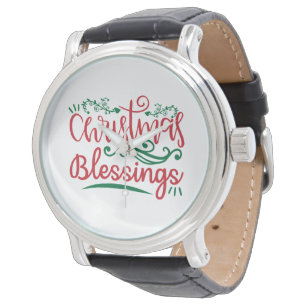 Reloj De Pulsera   Bendiciones de los Navidades
