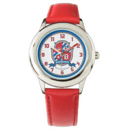 Reloj De Pulsera Benjamin se llama pájaro azul escudo