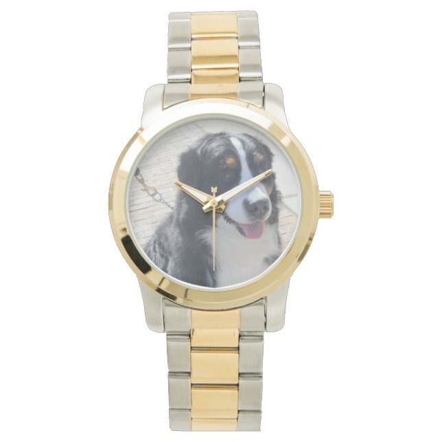 Reloj De Pulsera Bernese Mountain Dog Watch (Anverso)