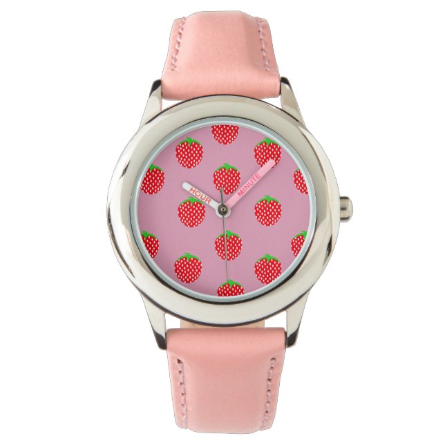 Reloj De Pulsera Berry Beautiful Summer (Anverso)