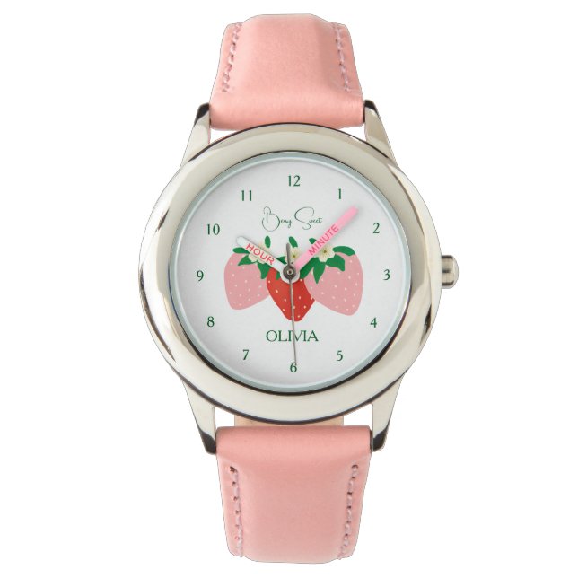 Reloj De Pulsera Berry Sweet (Anverso)