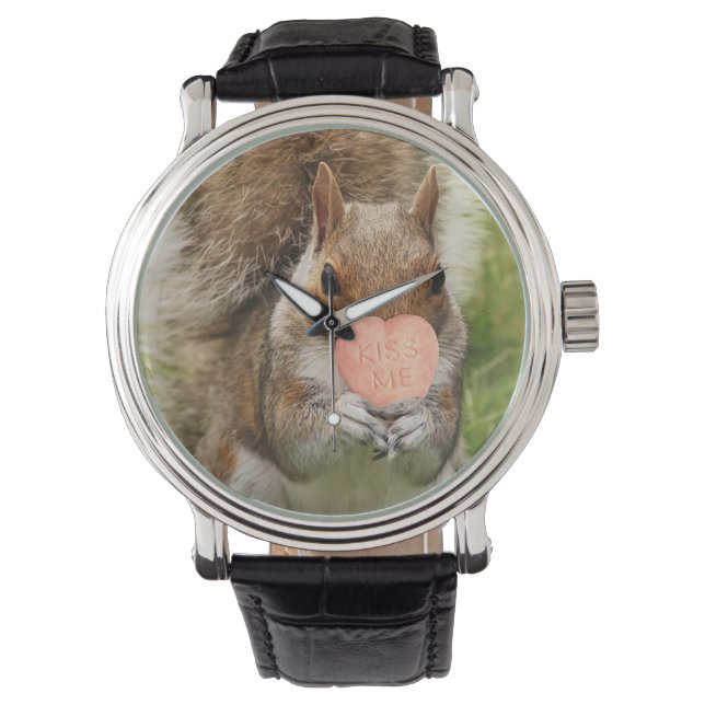Reloj De Pulsera Bésame la ardilla (Anverso)