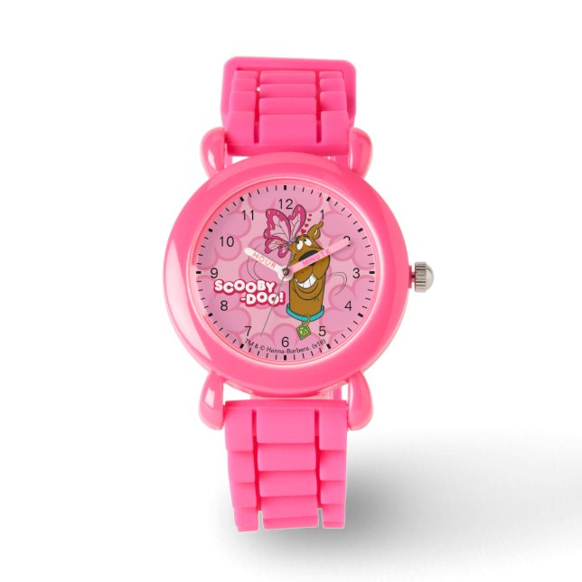 Reloj De Pulsera Besos de mariposa Scooby-Doo (Anverso)