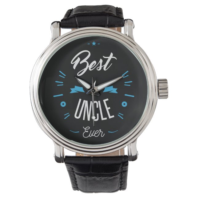Reloj De Pulsera Best uncle ever (Anverso)