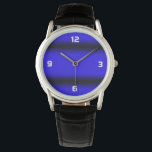 Reloj De Pulsera Bestia negra y azul<br><div class="desc">Bestia negra y azul</div>