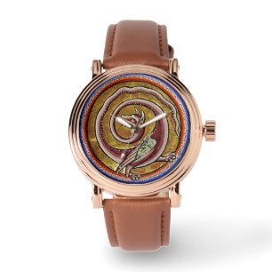 RELOJ DE PULSERA BESTIARIO MEDIEVAL, OBSERVACIÓN DE CÍRCULOS DE DRA