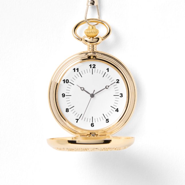 Reloj De Pulsera ¡BESTSELLER! Gold Pocket Watch - ⌚ personalizada (Anverso)