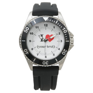 Reloj De Pulsera ¡BESTSELLER! Hombres ❤️ Black Rubber Strap Watch