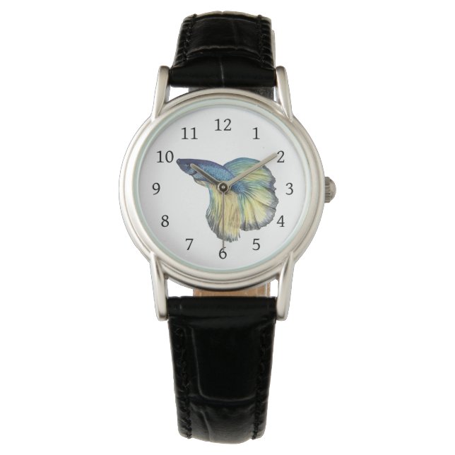 Reloj De Pulsera Betta Fish (Anverso)