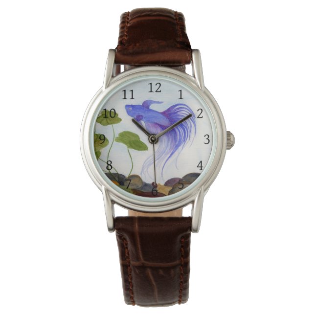 Reloj De Pulsera Betta Fish (Anverso)
