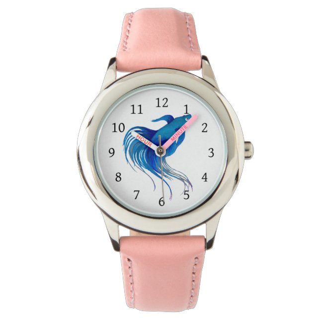 Reloj De Pulsera Betta Fish (Anverso)