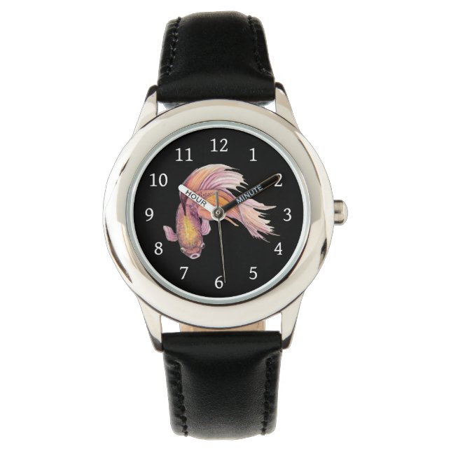 Reloj De Pulsera Betta Fish Watch (Anverso)