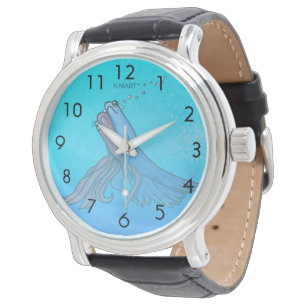 Reloj De Pulsera Betta Fish Wrist Watch