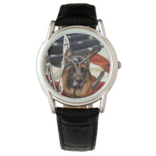 RELOJ DE PULSERA BIATLÓN DE PASTOR ALEMÁN