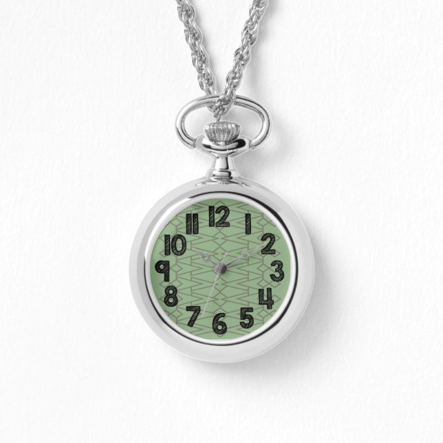 Reloj De Pulsera Bichos verdes (Anverso)