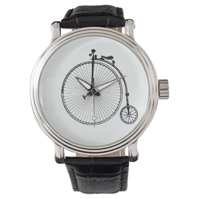 Reloj De Pulsera Bicicleta Antigüa (Anverso)