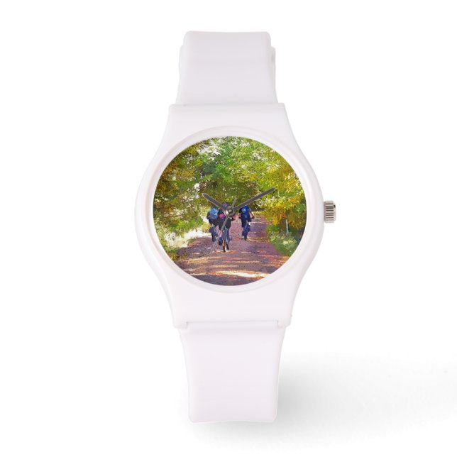 RELOJ DE PULSERA BICICLETA DE MONTAÑA (Anverso)