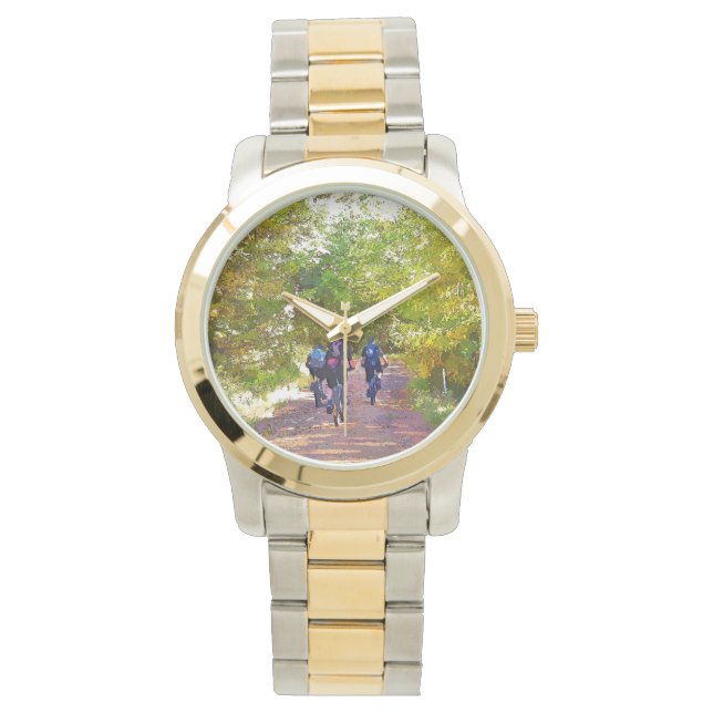 RELOJ DE PULSERA BICICLETA DE MONTAÑA (Anverso)