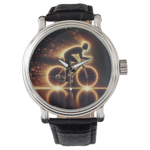 Reloj De Pulsera Bicicleta Golden Neon