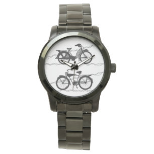 Reloj De Pulsera Bicicleta Negro 1