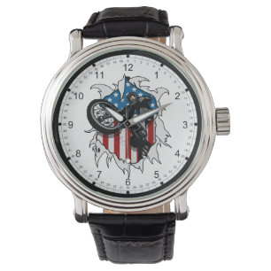 Reloj De Pulsera Bicicleta rasgada de BMX