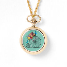 Bicicleta vintage con flores - eWatch