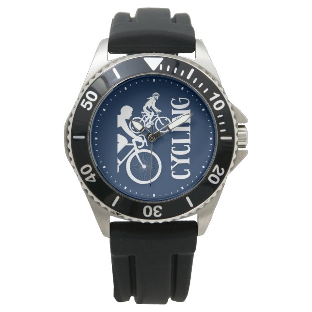 Reloj De Pulsera Bicicletas ciclistas (Anverso)